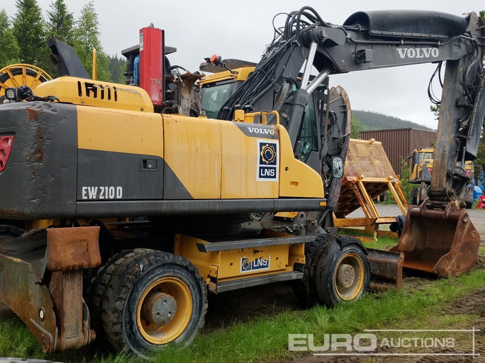 2015 Volvo EW210D - Escavadeira de rodas: foto 3 2015 Volvo EW210D - Escavadeira de rodas: foto 3