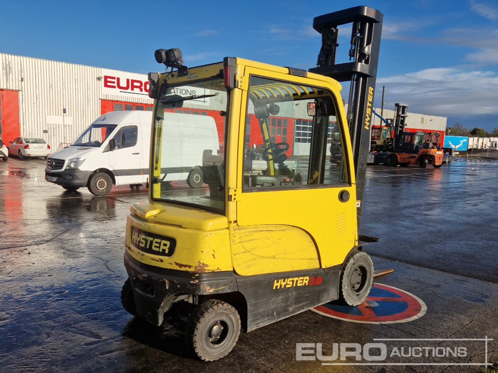 2016 Hyster J3.0XN 3 Ton Electric Forklift, 2 Stage Mast, Forks, - Empilhador elétrico: foto 4 2016 Hyster J3.0XN 3 Ton Electric Forklift, 2 Stage Mast, Forks, - Empilhador elétrico: foto 4