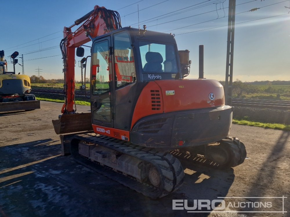 2016 Kubota KX080 - Mini escavadeira: foto 3 2016 Kubota KX080 - Mini escavadeira: foto 3