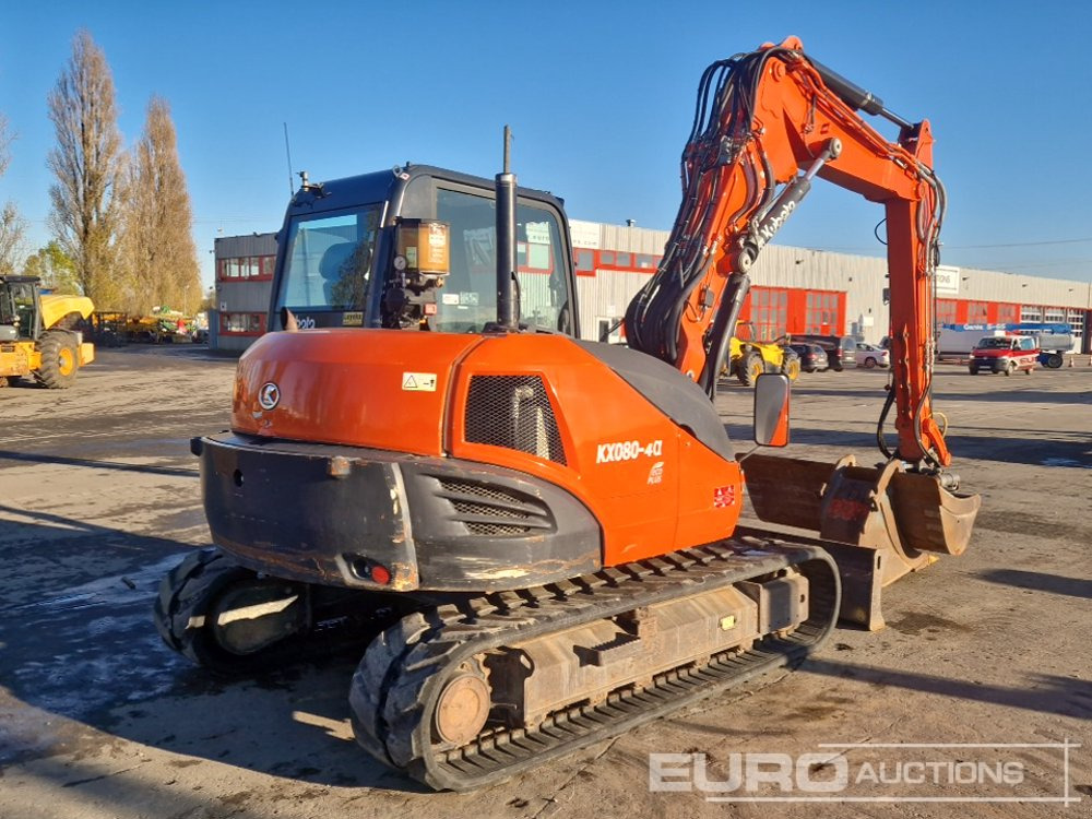 2016 Kubota KX080 - Mini escavadeira: foto 5 2016 Kubota KX080 - Mini escavadeira: foto 5