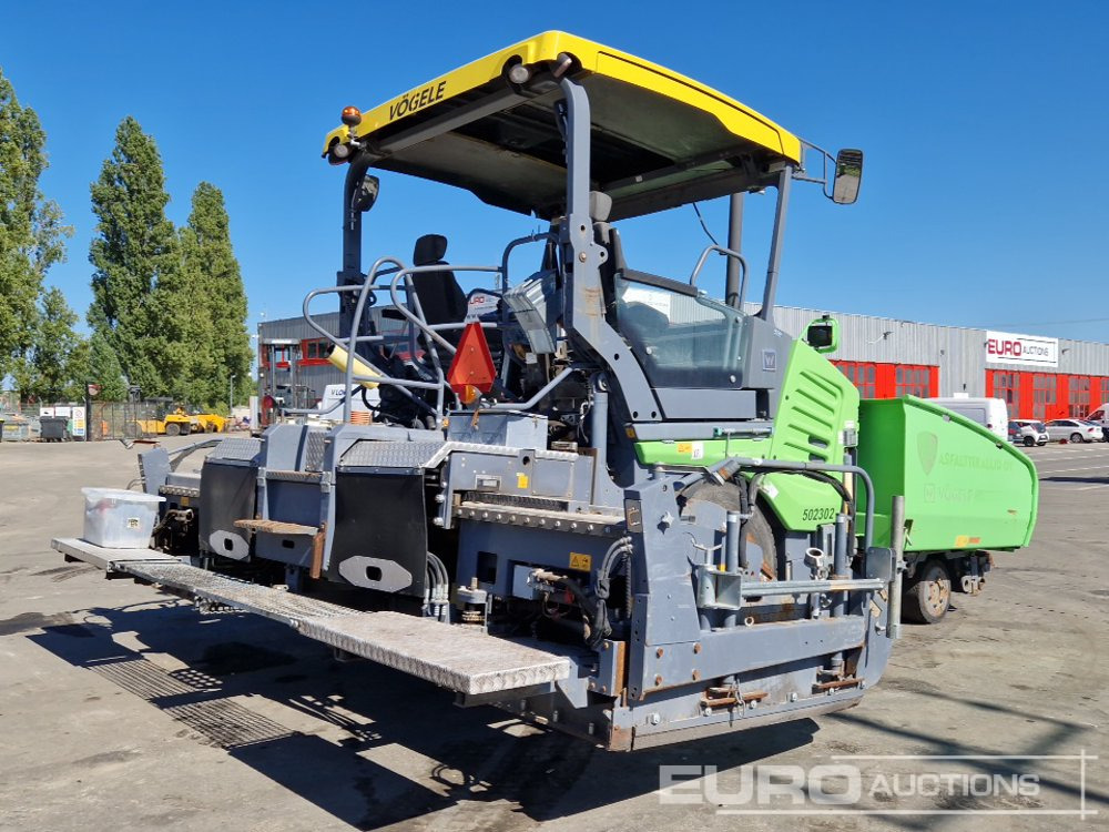 2017 Vögele 1183/SUPER 1603-3I Wheeled Asphalt Paver, Vogële AB 500-3 Screed (Levelling Equipment in Office) - Acabadora: foto 5 2017 Vögele 1183/SUPER 1603-3I Wheeled Asphalt Paver, Vogële AB 500-3 Screed (Levelling Equipment in Office) - Acabadora: foto 5