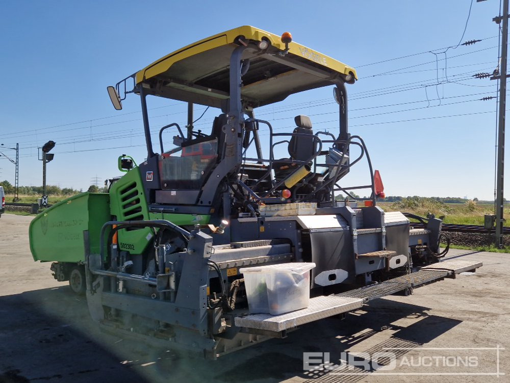 2017 Vögele 1183/SUPER 1603-3I Wheeled Asphalt Paver, Vogële AB 500-3 Screed (Levelling Equipment in Office) - Acabadora: foto 3 2017 Vögele 1183/SUPER 1603-3I Wheeled Asphalt Paver, Vogële AB 500-3 Screed (Levelling Equipment in Office) - Acabadora: foto 3