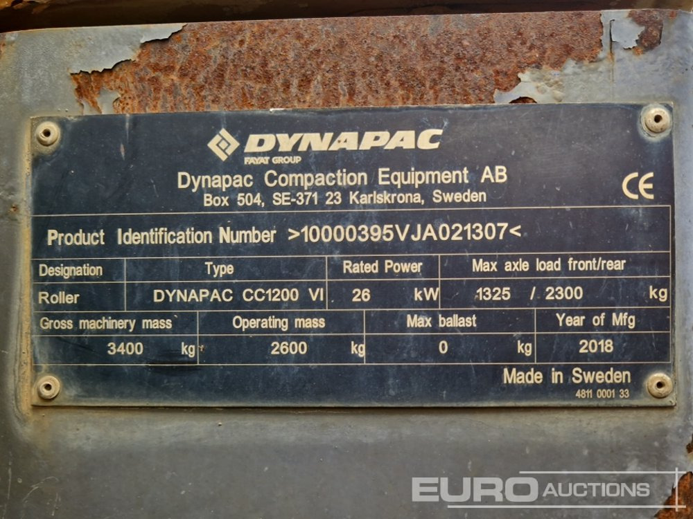 Rolo 2018 Dynapac CC1200 VI: foto 28