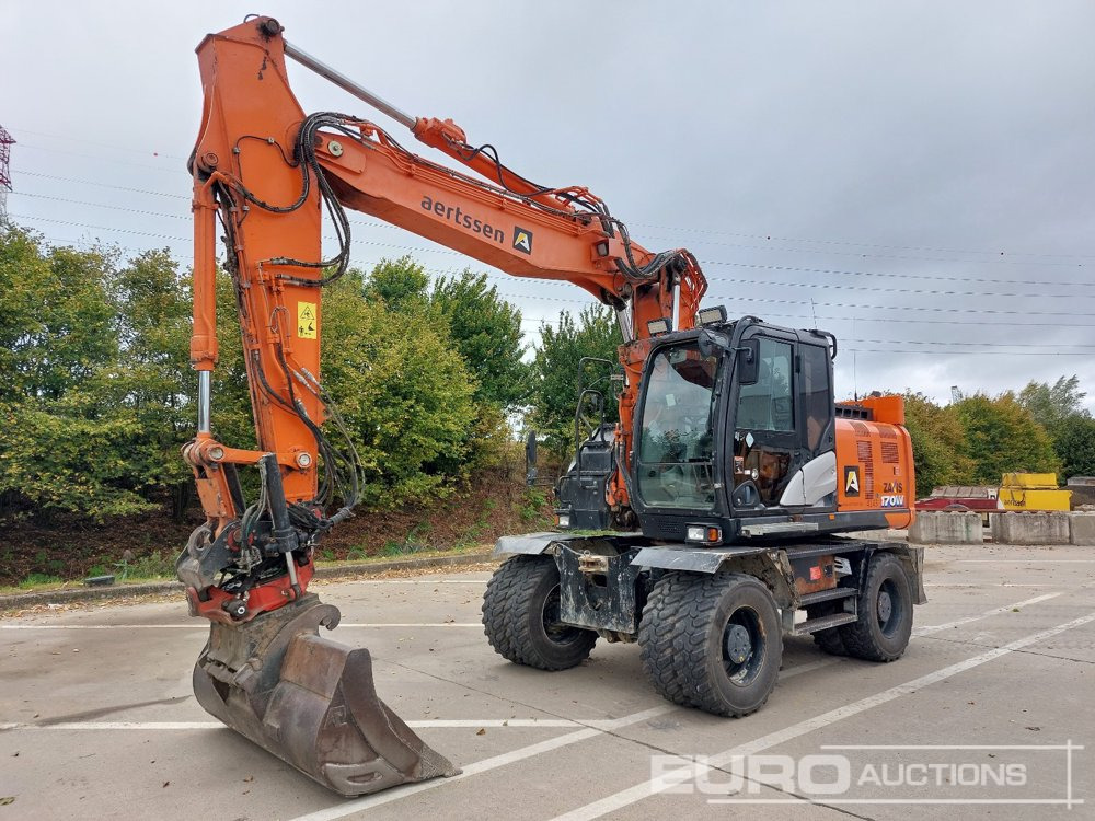 2018 Hitachi ZX170W-6 - Escavadeira de rodas: foto 1 2018 Hitachi ZX170W-6 - Escavadeira de rodas: foto 1