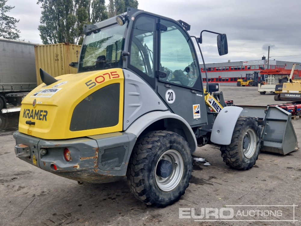 2018 Kramer 5075 - Pá carregadora de rodas: foto 5 2018 Kramer 5075 - Pá carregadora de rodas: foto 5