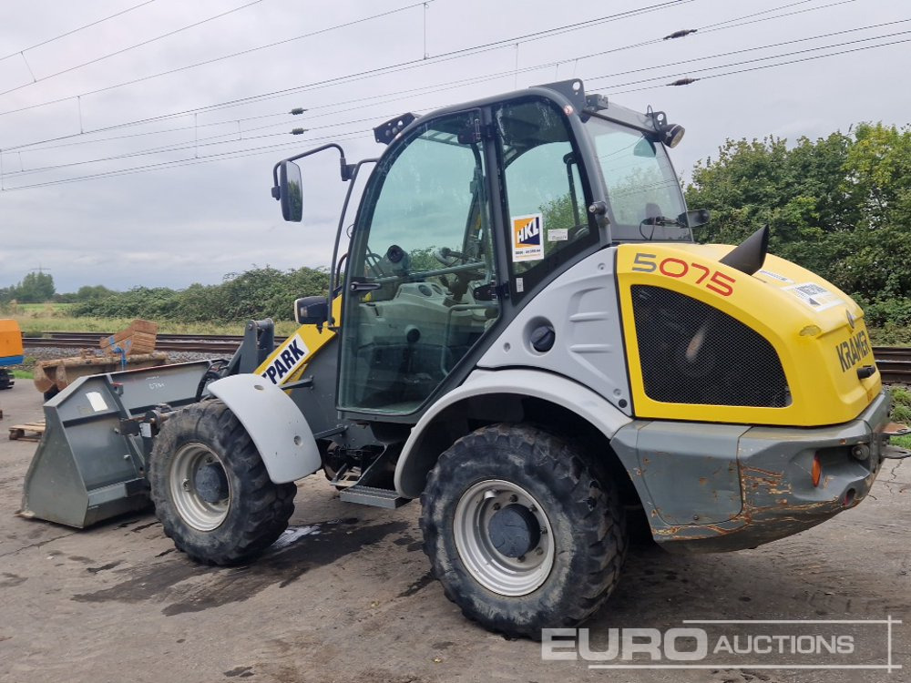 2018 Kramer 5075 - Pá carregadora de rodas: foto 3 2018 Kramer 5075 - Pá carregadora de rodas: foto 3