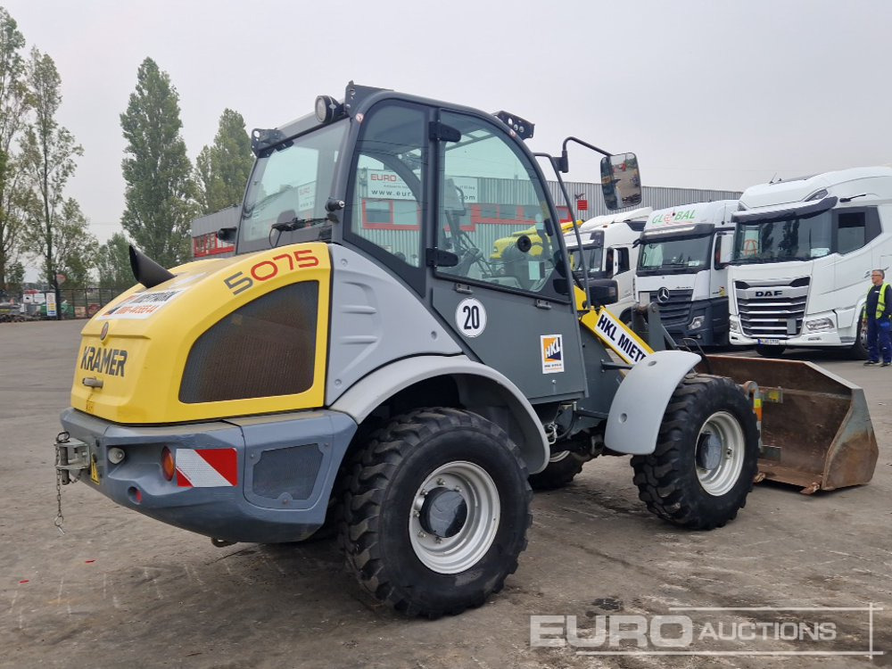 2018 Kramer 5075 - Pá carregadora de rodas: foto 5 2018 Kramer 5075 - Pá carregadora de rodas: foto 5