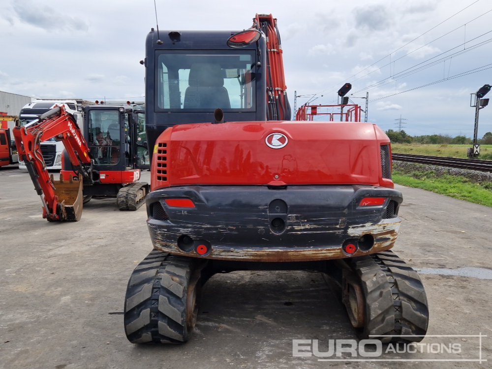2018 Kubota KX080-4A - Mini escavadeira: foto 4 2018 Kubota KX080-4A - Mini escavadeira: foto 4