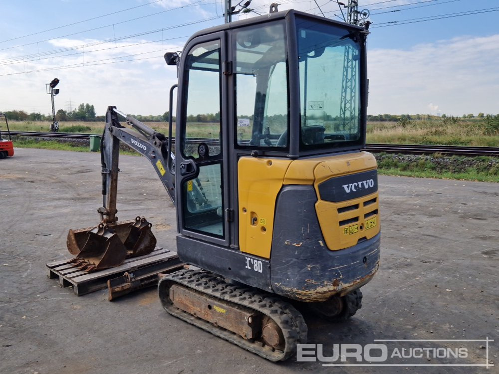 2018 Volvo EC18D - Mini escavadeira: foto 3 2018 Volvo EC18D - Mini escavadeira: foto 3
