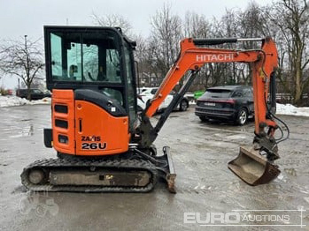 2019 Hitachi ZX26U-6CR - Mini escavadeira: foto 1 2019 Hitachi ZX26U-6CR - Mini escavadeira: foto 1