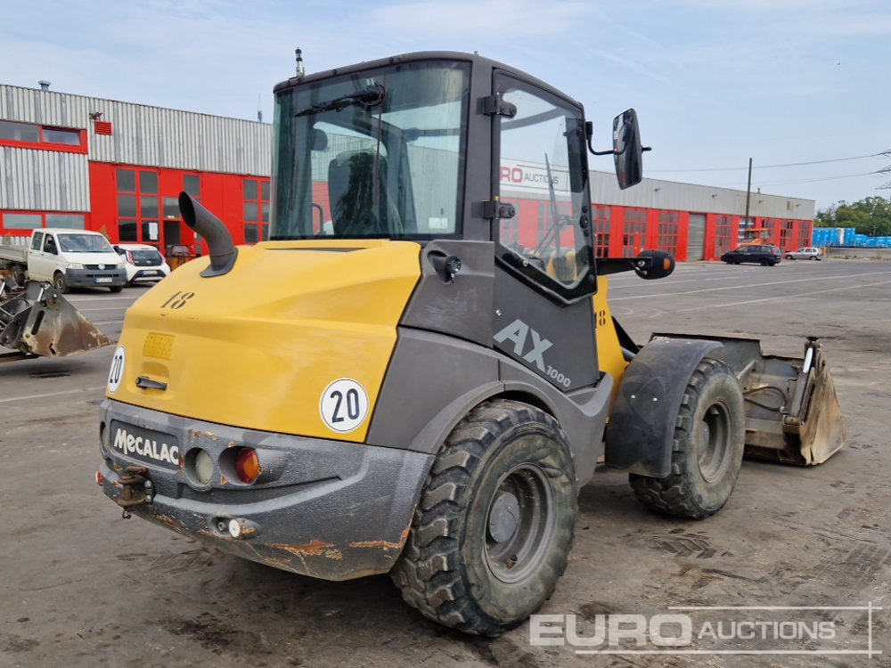 2019 Mecalac AX1000 - Pá carregadora de rodas: foto 5 2019 Mecalac AX1000 - Pá carregadora de rodas: foto 5