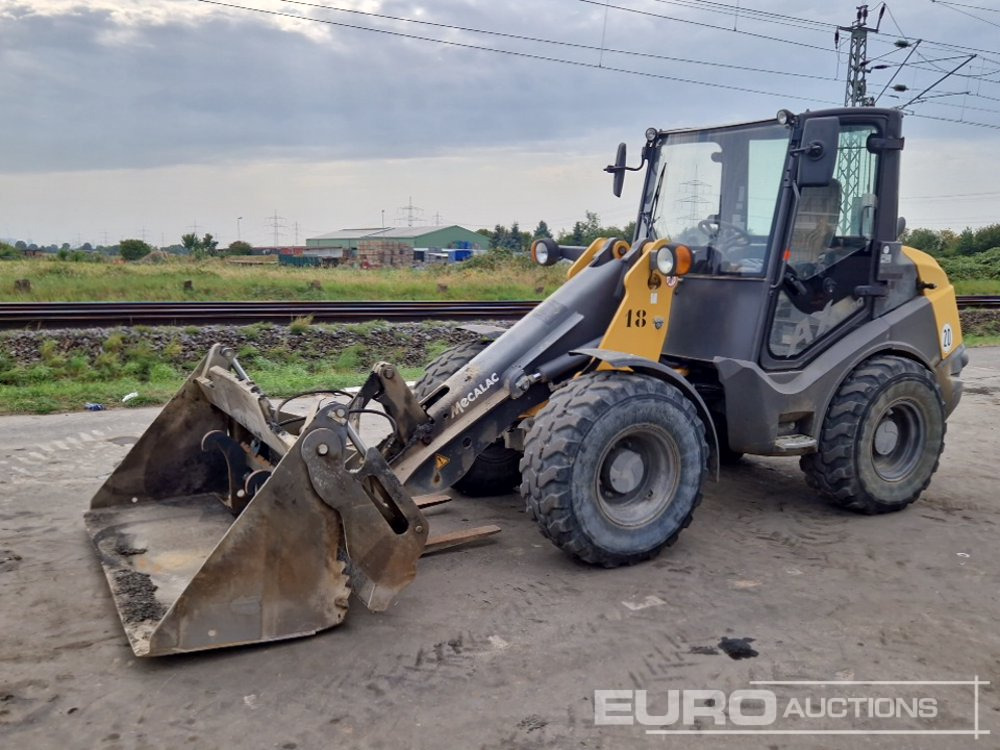 2019 Mecalac AX1000 - Pá carregadora de rodas: foto 1 2019 Mecalac AX1000 - Pá carregadora de rodas: foto 1