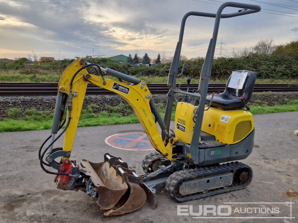 2019 Wacker Neuson 803 - Mini escavadeira: foto 1 2019 Wacker Neuson 803 - Mini escavadeira: foto 1