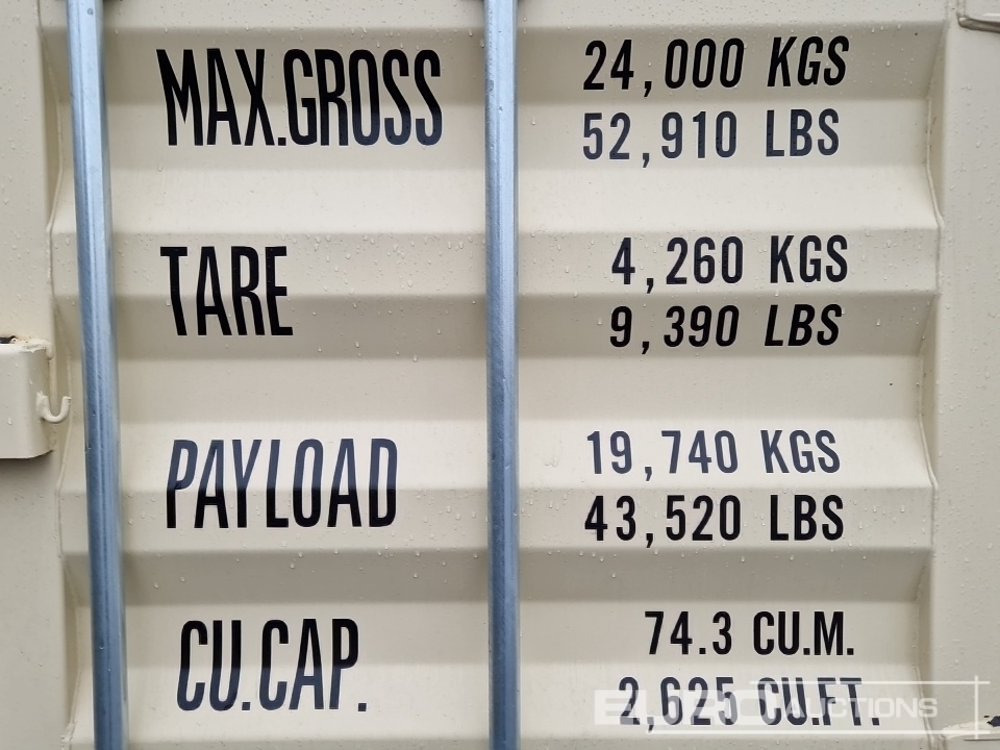 Contentor marítimo 2025 40' HQ Container, One Side 4 Doors, One End Door: foto 10 Contentor marítimo 2025 40' HQ Container, One Side 4 Doors, One End Door: foto 10