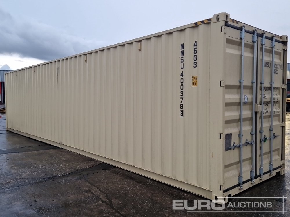2025 40' HQ Container, One Side 4 Doors, One End Door - Contentor marítimo: foto 4 2025 40' HQ Container, One Side 4 Doors, One End Door - Contentor marítimo: foto 4