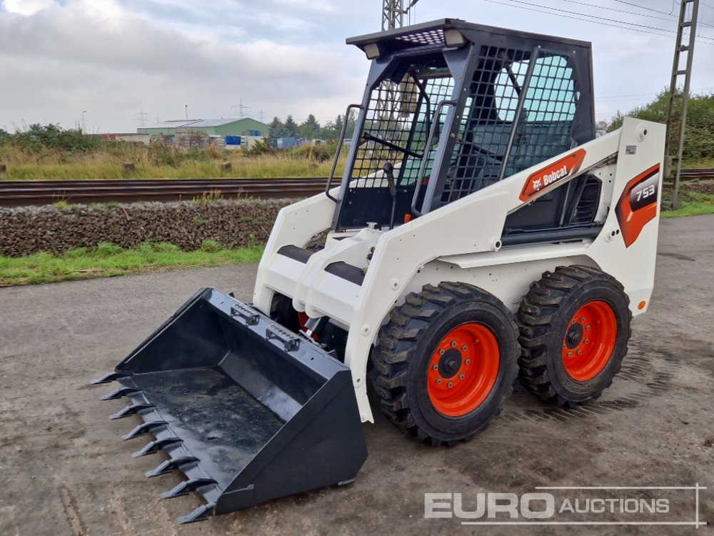 Bobcat 753 - Mini pá carregadora: foto 1 Bobcat 753 - Mini pá carregadora: foto 1