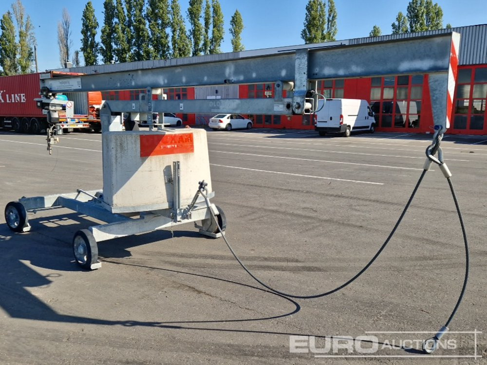 Mini grua Böcker MK400 Mini Crane, 500Kg (Remote in Office): foto 6