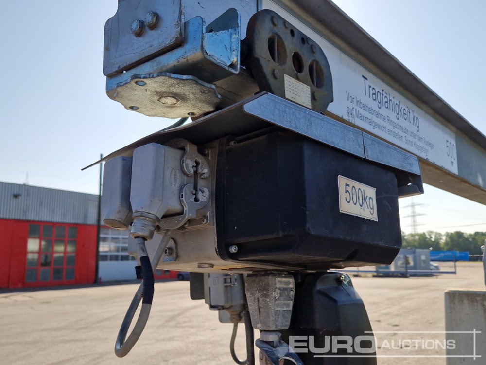 Mini grua Böcker MK400 Mini Crane, 500Kg (Remote in Office): foto 14
