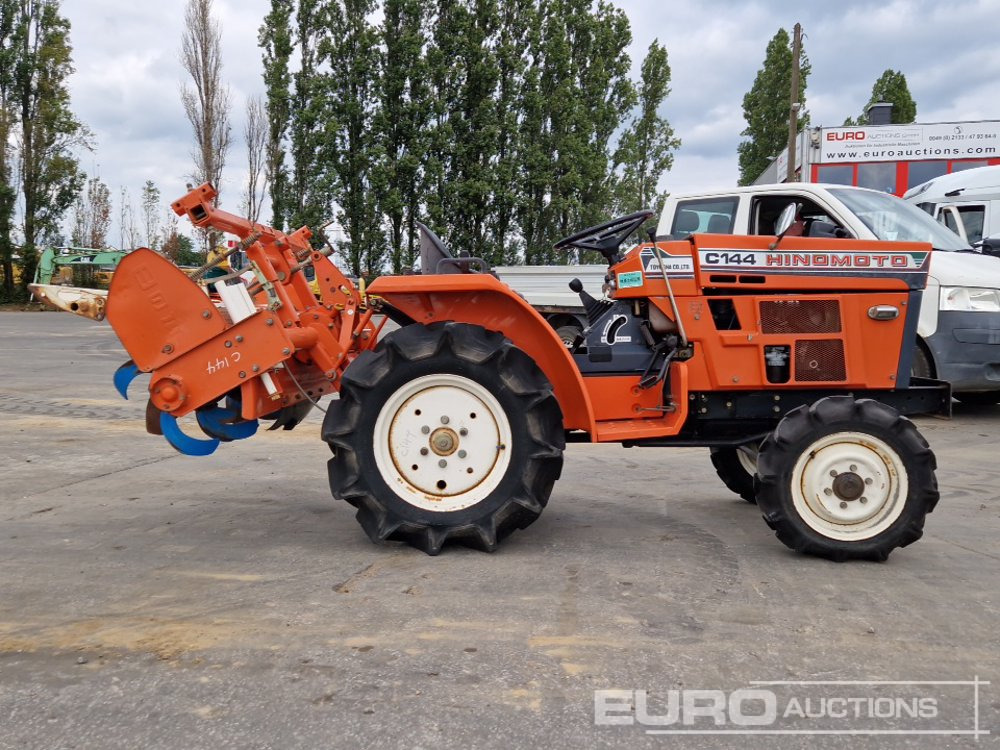 Mini trator Hinomoto C144: foto 6