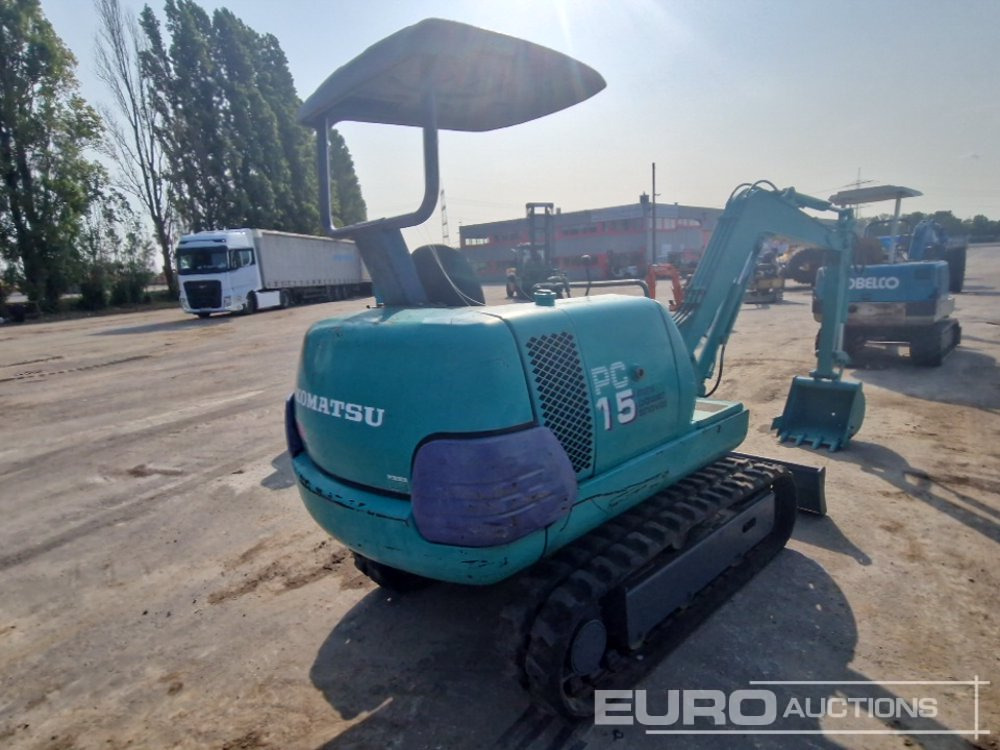 Komatsu PC15-3 - Mini escavadeira: foto 5 Komatsu PC15-3 - Mini escavadeira: foto 5