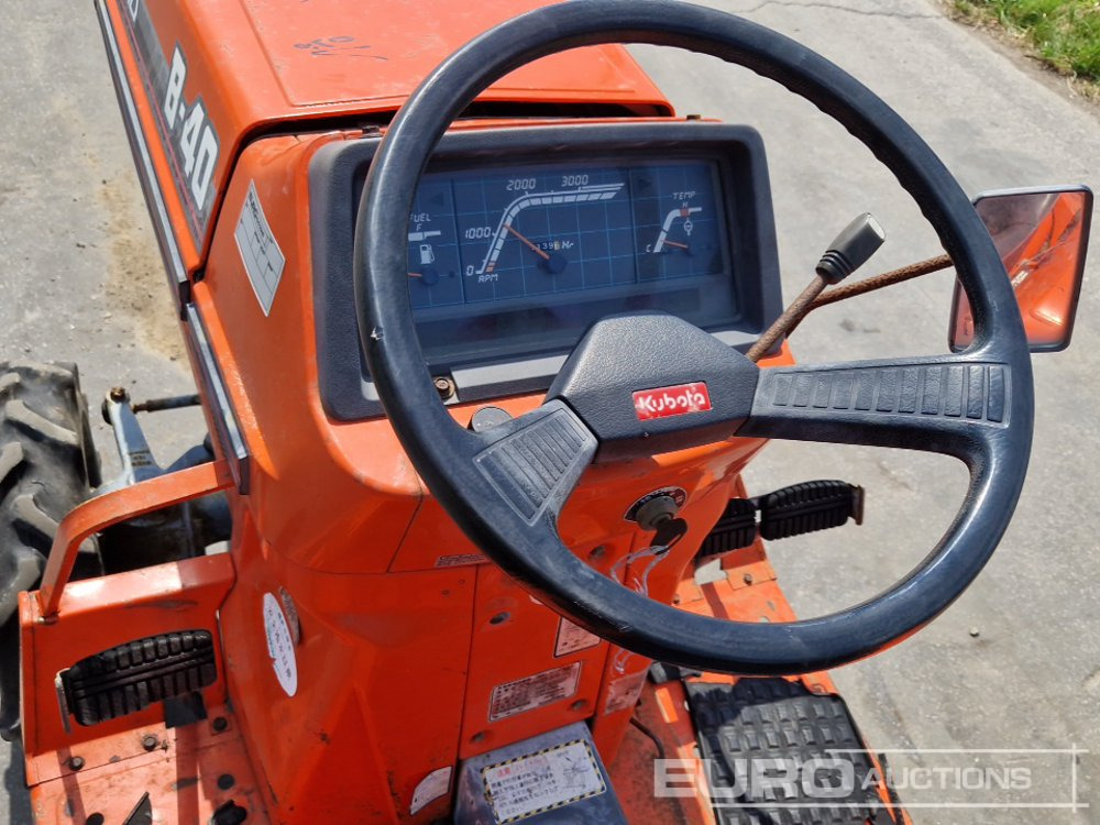 Mini trator Kubota B40: foto 24