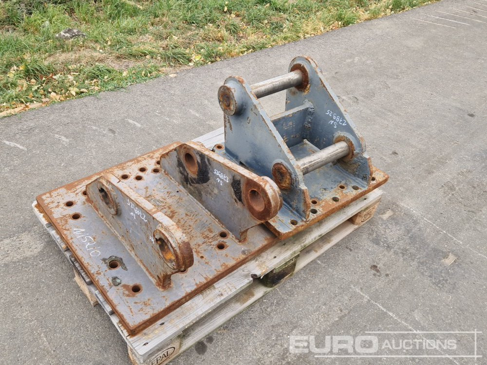 Liebherr Adapter Plate - Martelo hidráulico: foto 1 Liebherr Adapter Plate - Martelo hidráulico: foto 1