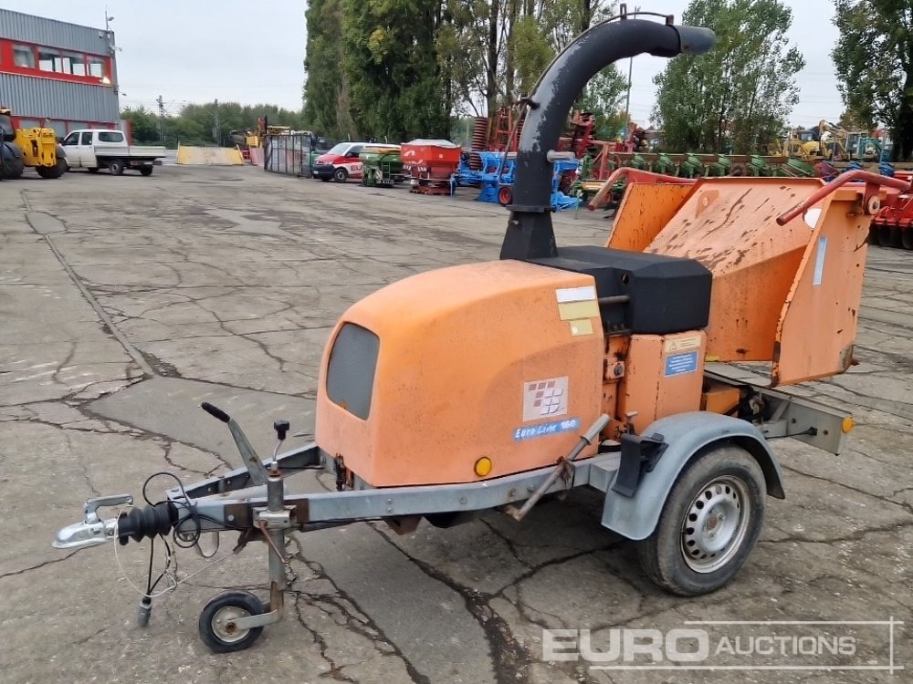 Euroline TS160 Wood Chipper (German Reg. Docs. Available) - Máquina agrícola: foto 1 Euroline TS160 Wood Chipper (German Reg. Docs. Available) - Máquina agrícola: foto 1