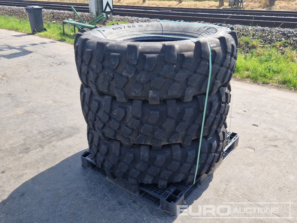 Michelin 415/80 R 685TR Tyres (3 of) - Pneu: foto 1 Michelin 415/80 R 685TR Tyres (3 of) - Pneu: foto 1