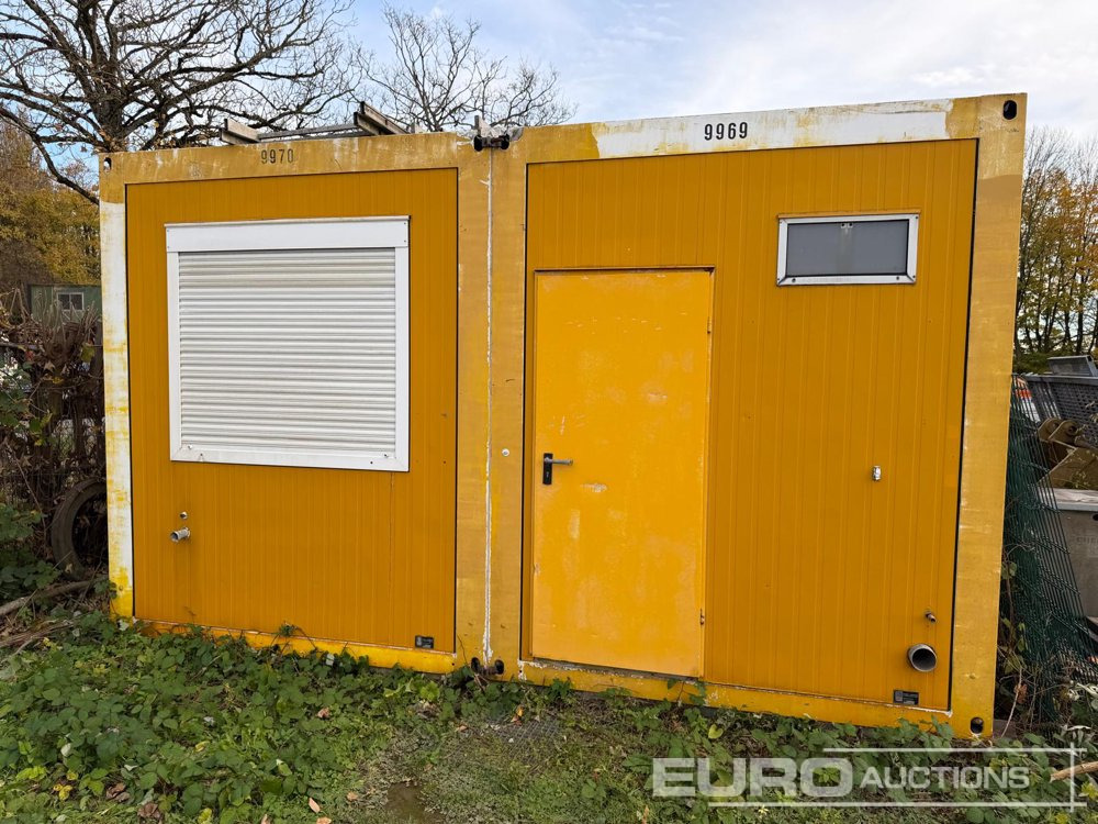 Office Container (Yellow)(Being Sold Offsite : Duisburg, 47239 Germany) - Contentor marítimo: foto 1 Office Container (Yellow)(Being Sold Offsite : Duisburg, 47239 Germany) - Contentor marítimo: foto 1