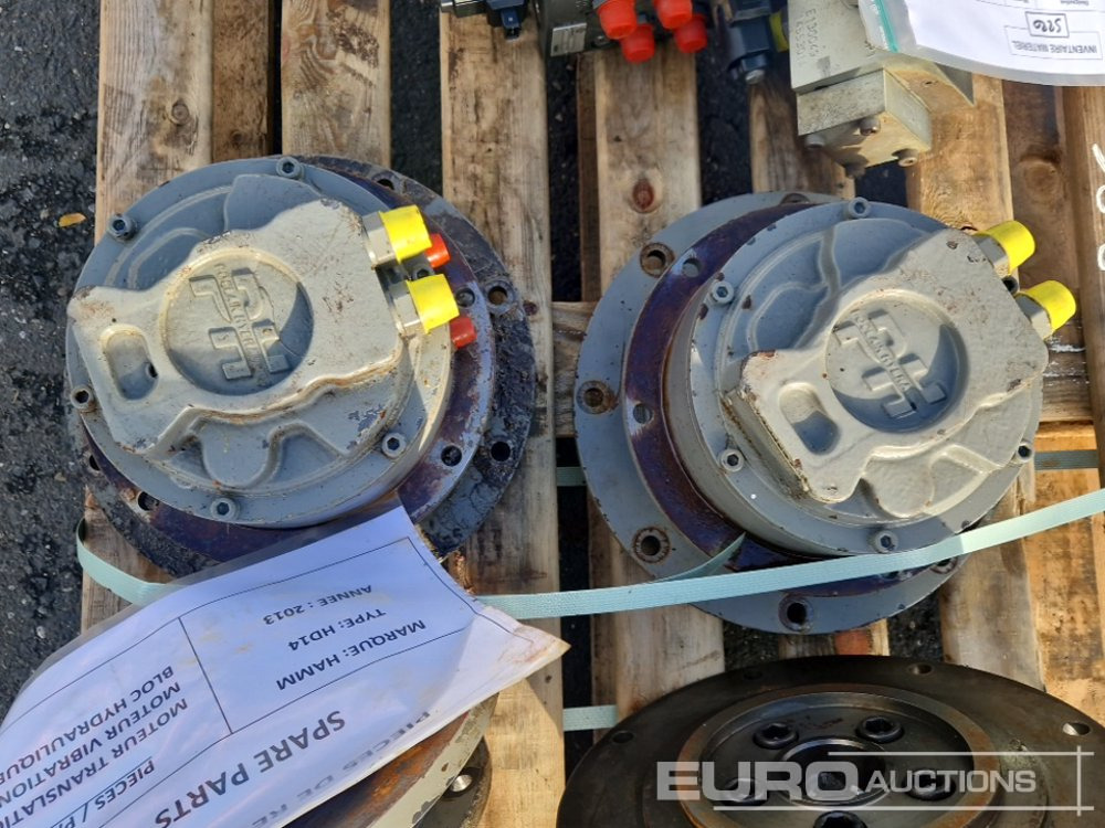 Peça de reposição Spare Parts, Hydraulic Motor, Vibrating Motor, Hydraulic Block to suit Hamm HD14: foto 6