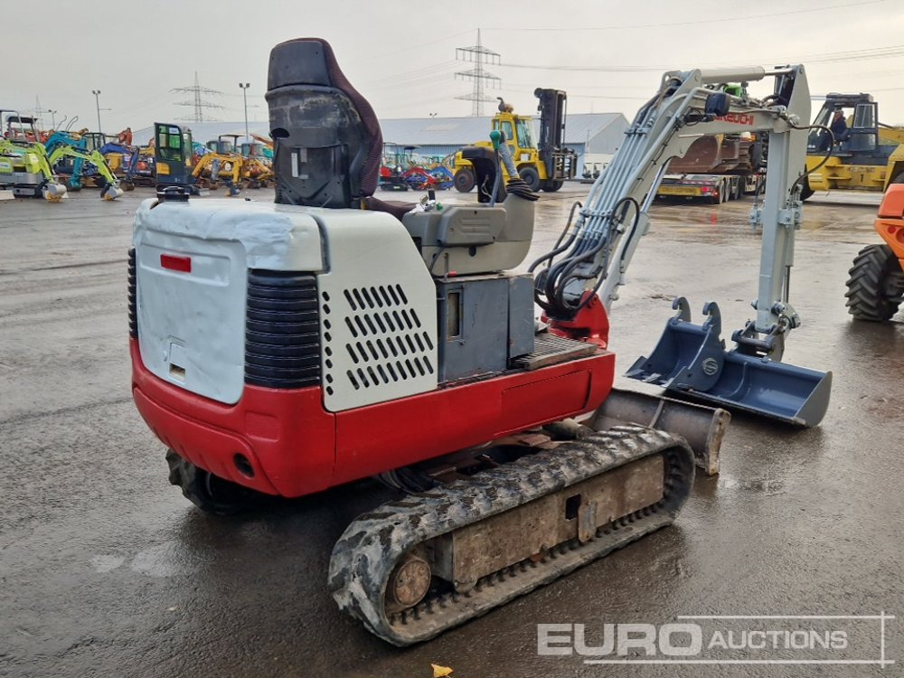 Takeuchi TB016 - Mini escavadeira: foto 5 Takeuchi TB016 - Mini escavadeira: foto 5