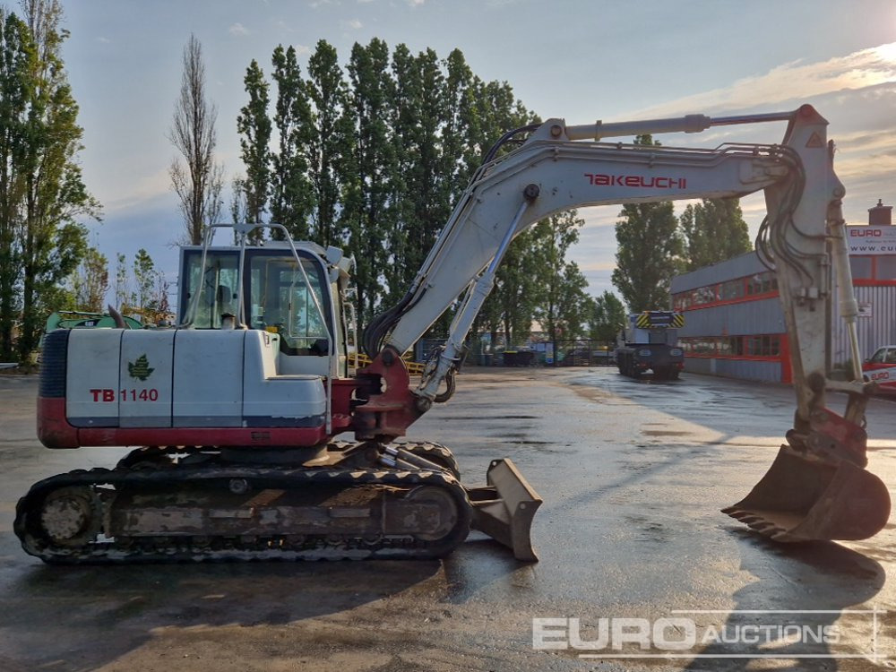 Escavadora de rastos Takeuchi TB1140: foto 6