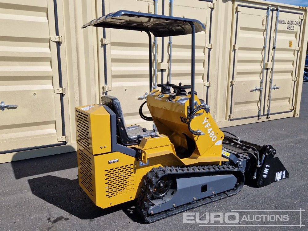 Unused 2025 Infront YF480 - Mini pá carregadora: foto 4 Unused 2025 Infront YF480 - Mini pá carregadora: foto 4