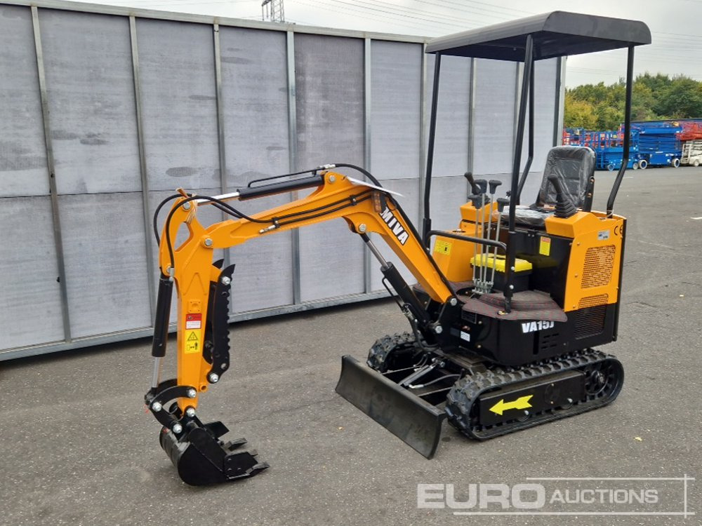 Unused 2025 Miva VA15 - Mini escavadeira: foto 1 Unused 2025 Miva VA15 - Mini escavadeira: foto 1