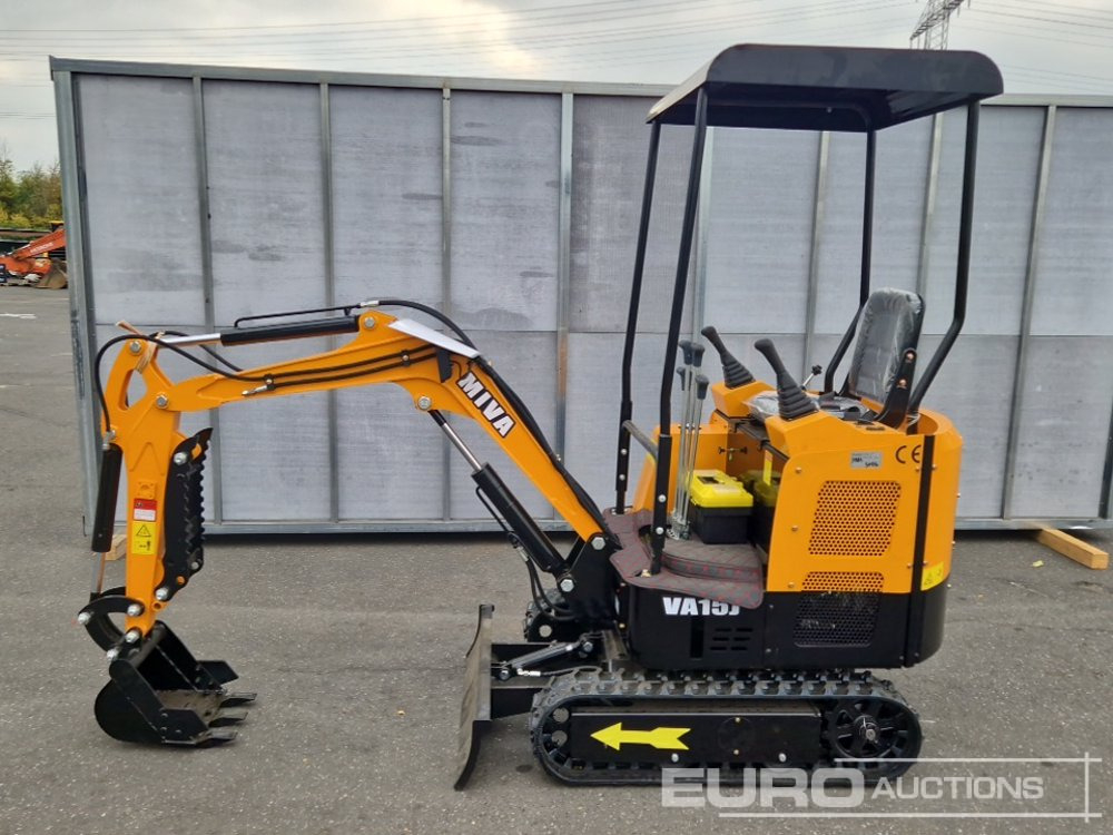 Unused 2025 Miva VA15 - Mini escavadeira: foto 2 Unused 2025 Miva VA15 - Mini escavadeira: foto 2