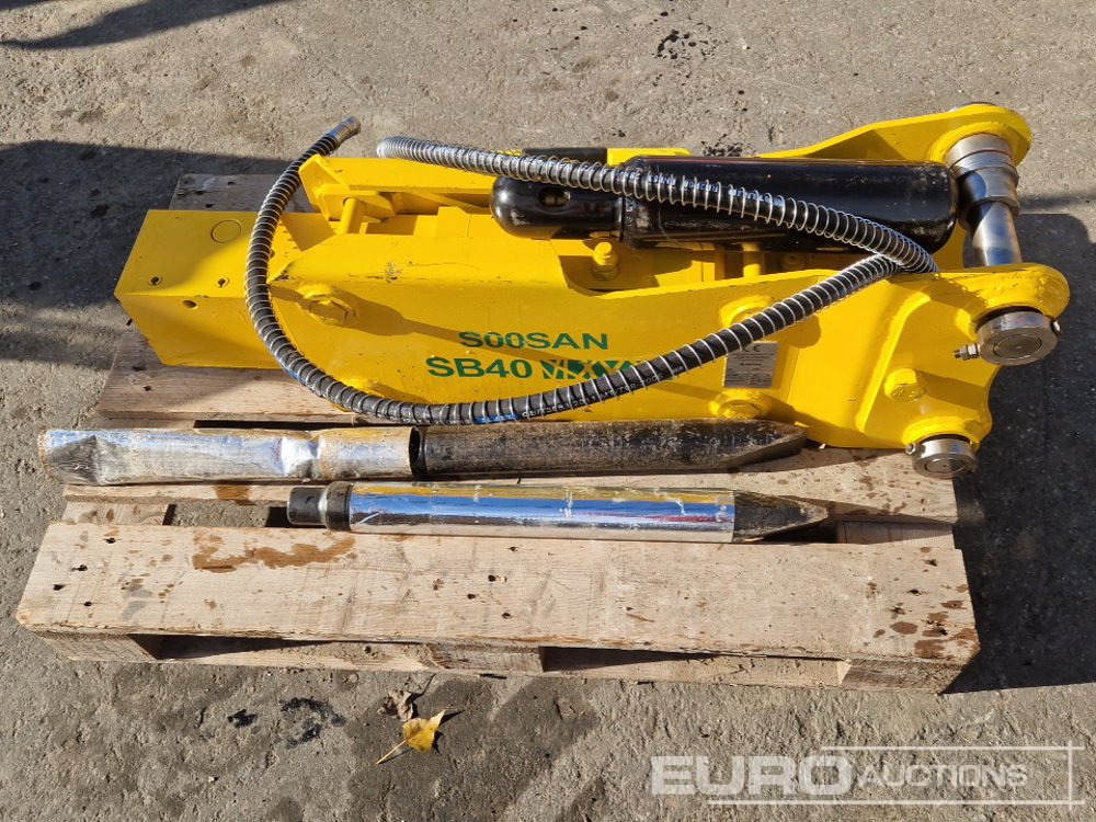 Unused 2025 Soosan SB40 - Martelo hidráulico: foto 1 Unused 2025 Soosan SB40 - Martelo hidráulico: foto 1