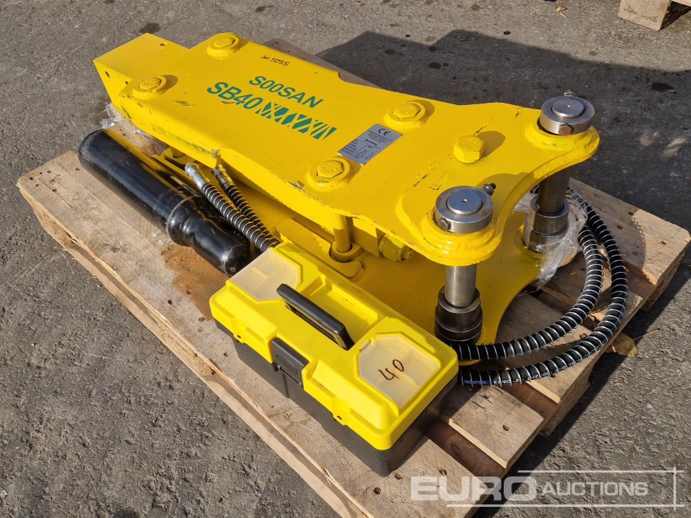 Unused 2025 Soosan SB40 - Martelo hidráulico: foto 4 Unused 2025 Soosan SB40 - Martelo hidráulico: foto 4