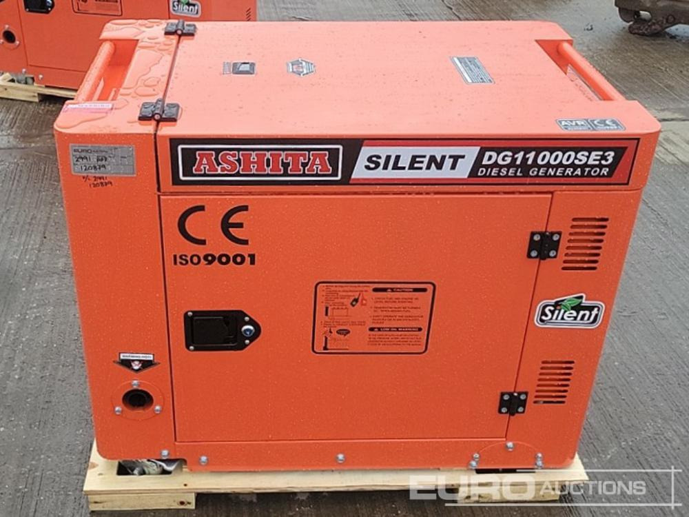 Unused Ashita Power DG11000SE3 - Gerador elétrico: foto 2 Unused Ashita Power DG11000SE3 - Gerador elétrico: foto 2