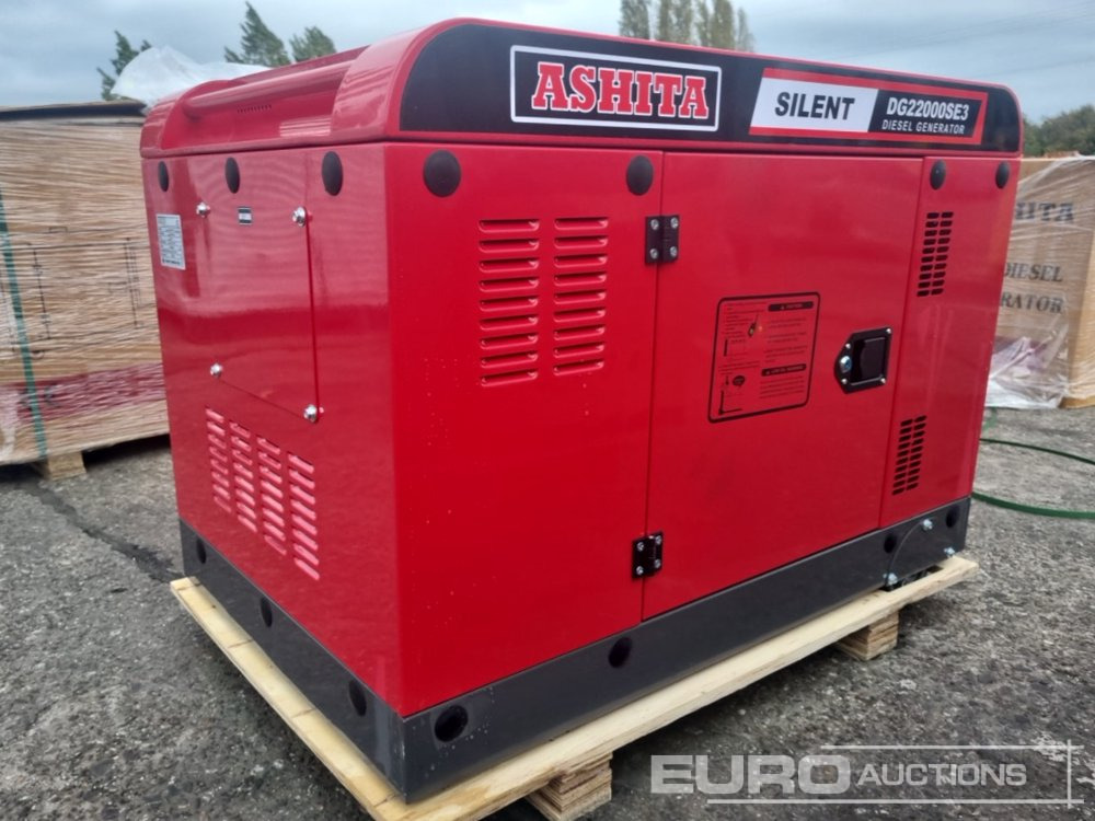 Unused Ashita Power DG22000SE3 - Gerador elétrico: foto 5 Unused Ashita Power DG22000SE3 - Gerador elétrico: foto 5