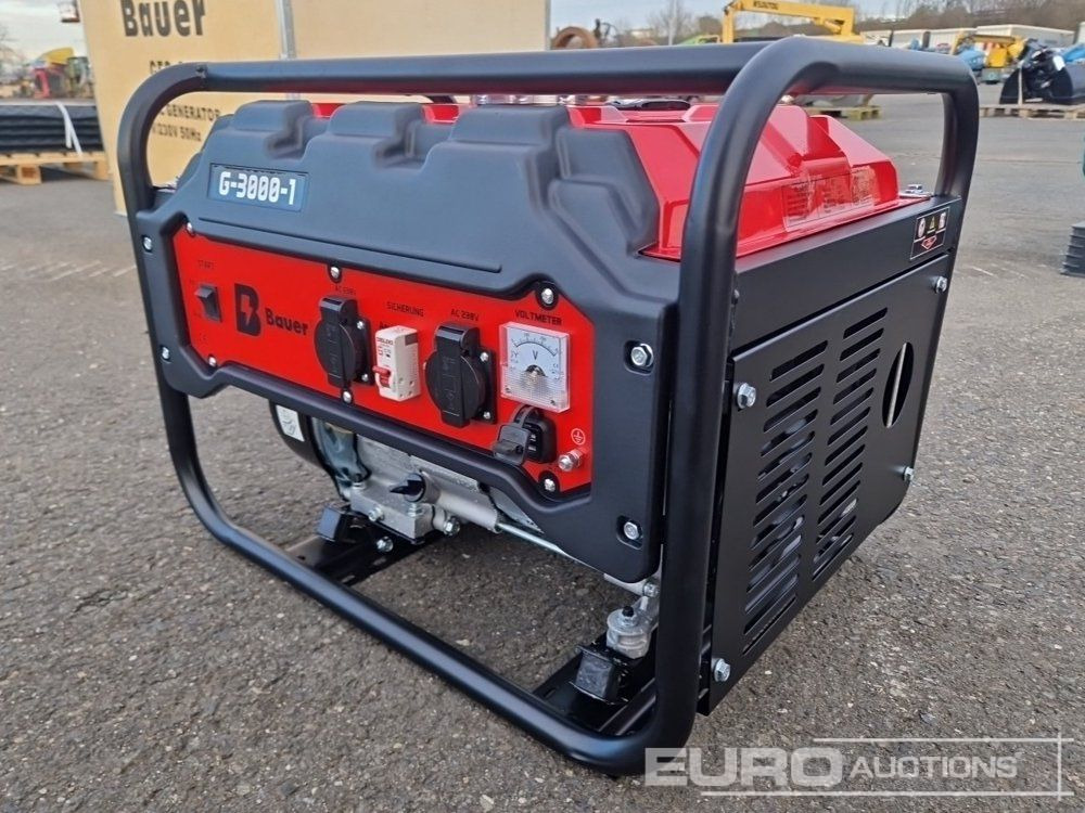 Unused Bauer G-3000-1 - Gerador elétrico: foto 1 Unused Bauer G-3000-1 - Gerador elétrico: foto 1