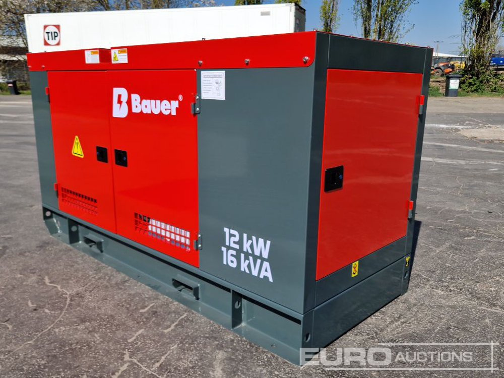 Unused Bauer GFS-12KW - Gerador elétrico: foto 3 Unused Bauer GFS-12KW - Gerador elétrico: foto 3