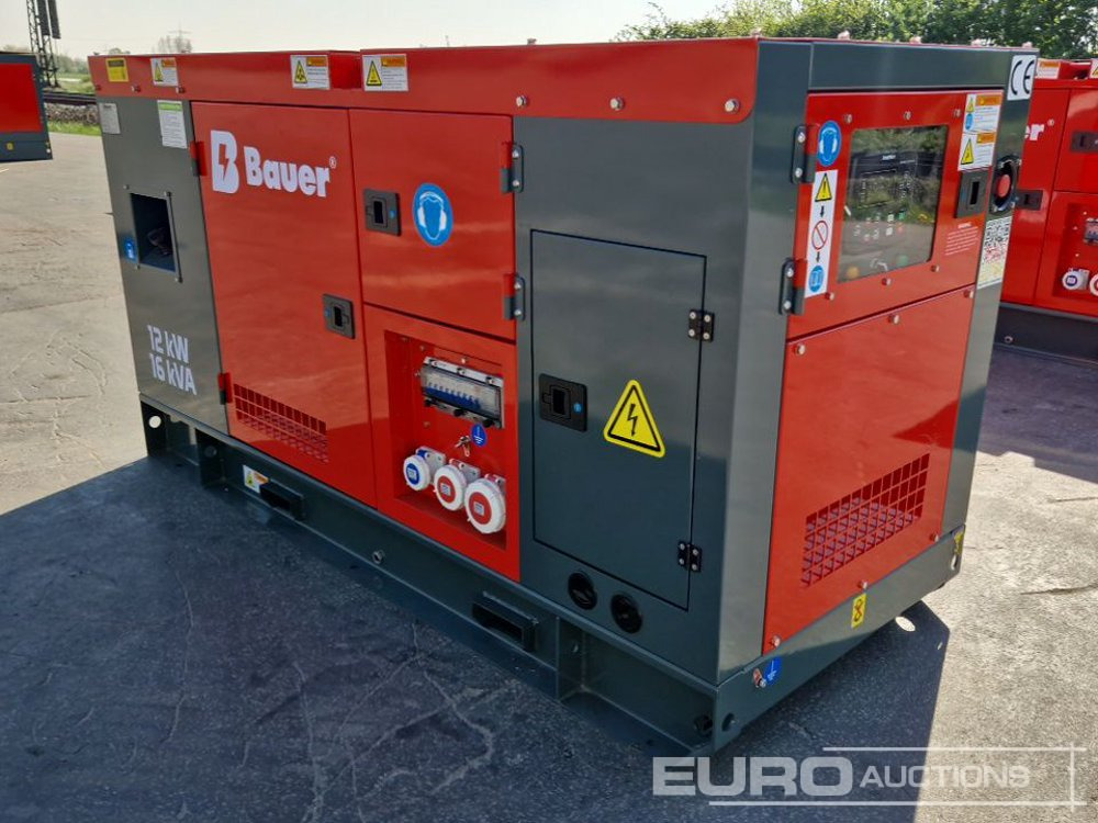 Gerador elétrico Unused Bauer GFS-12KW: foto 6