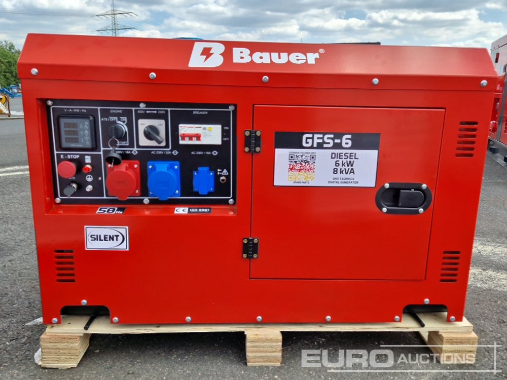 Unused Bauer GFS-6 - Gerador elétrico: foto 2 Unused Bauer GFS-6 - Gerador elétrico: foto 2