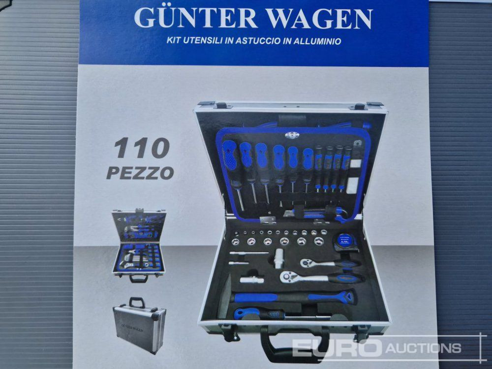 Equipamento para oficina Unused Günter Wagen 110Pcs Tool Case: foto 8