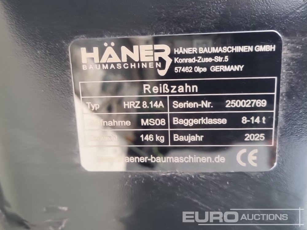 Balde novo Unused Häner HRZ 8.14A MS08: foto 6