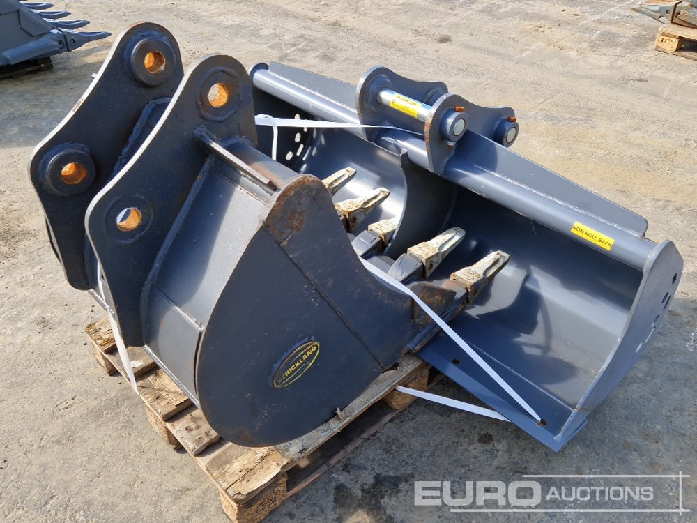 Unused Strickland 60" Ditching, 30" Digging Buckets, 45mm Pin to suit Doosan DX85 (2 of) - Balde: foto 1 Unused Strickland 60" Ditching, 30" Digging Buckets, 45mm Pin to suit Doosan DX85 (2 of) - Balde: foto 1