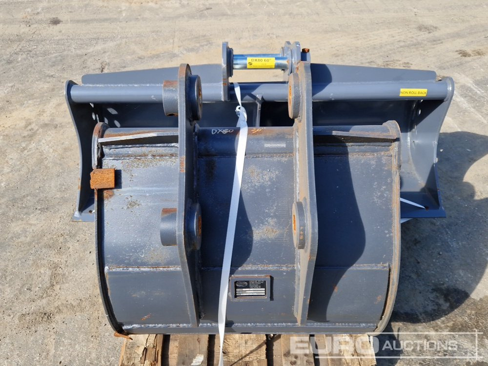 Unused Strickland 60" Ditching, 30" Digging Buckets, 45mm Pin to suit Doosan DX85 (2 of) - Balde: foto 5 Unused Strickland 60" Ditching, 30" Digging Buckets, 45mm Pin to suit Doosan DX85 (2 of) - Balde: foto 5