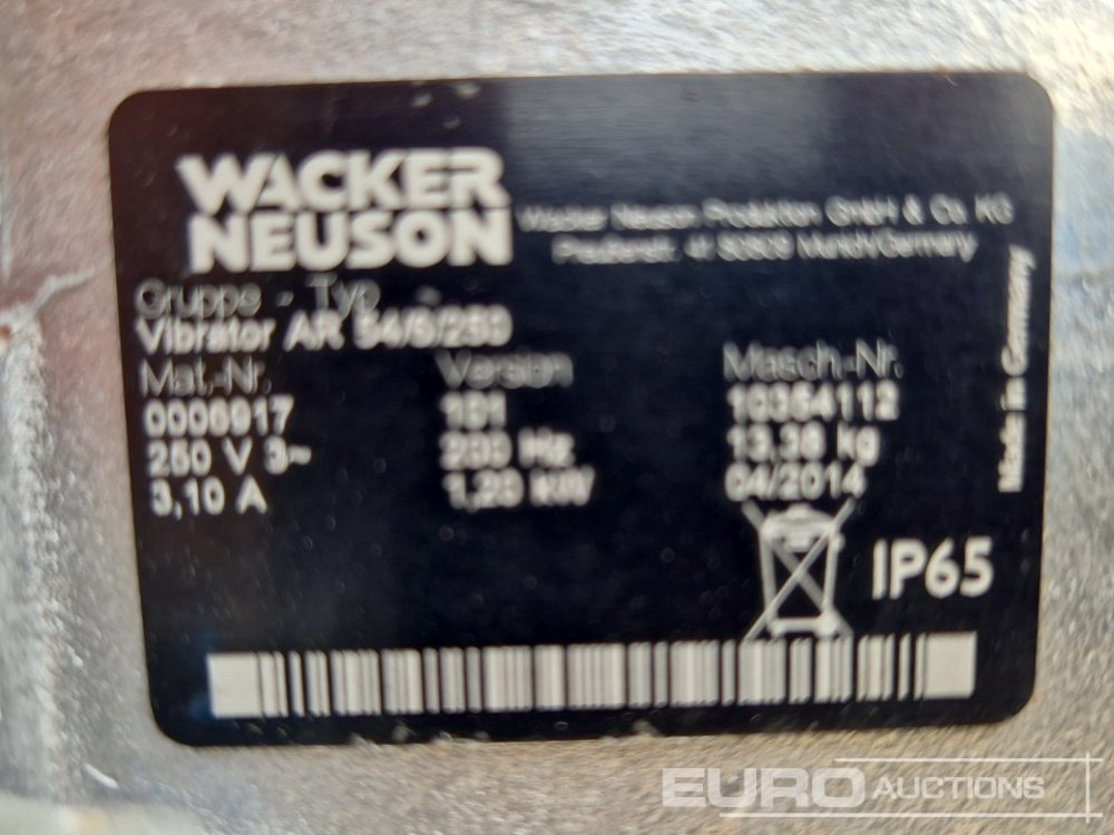 Máquina de asfalto Wacker Neuson AR54/6/250: foto 8