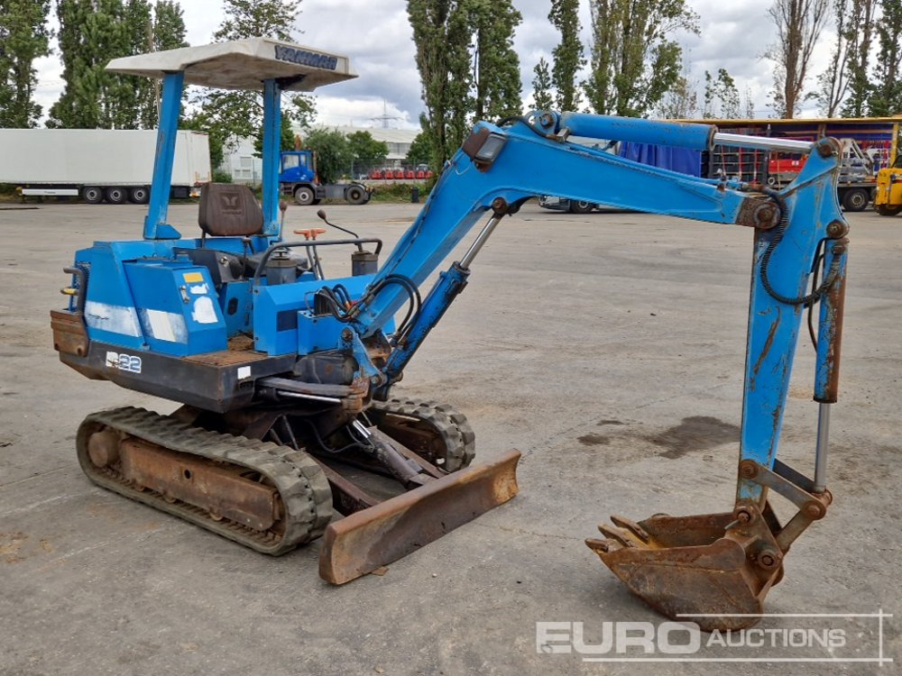 Mini escavadeira Yanmar B22: foto 7