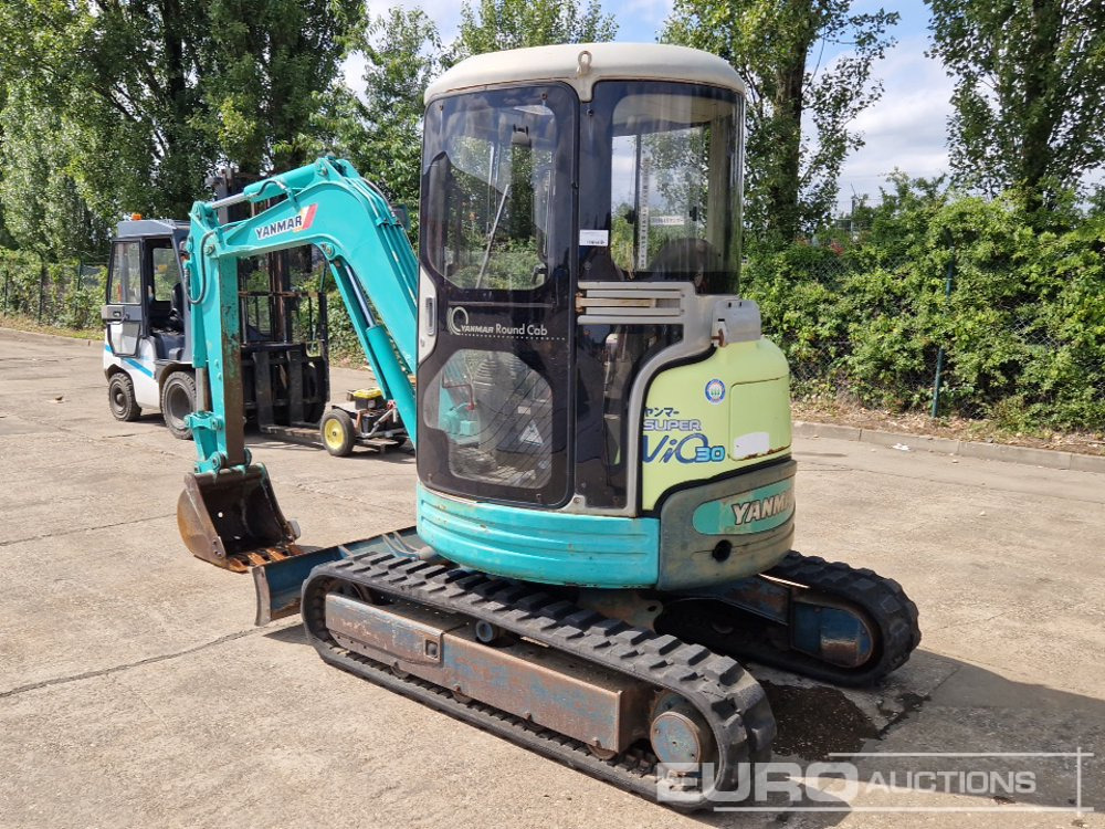 Yanmar ViO30 - Mini escavadeira: foto 3 Yanmar ViO30 - Mini escavadeira: foto 3